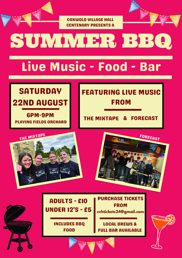 summer bbq poster